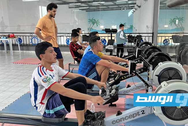نادي ذات السواري يستضيف معسكر المنتخب الليبي للتجديف للفئات السنية