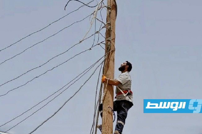 حملة واسعة تستهدف مخالفي شروط استهلاك الكهرباء في الكفرة