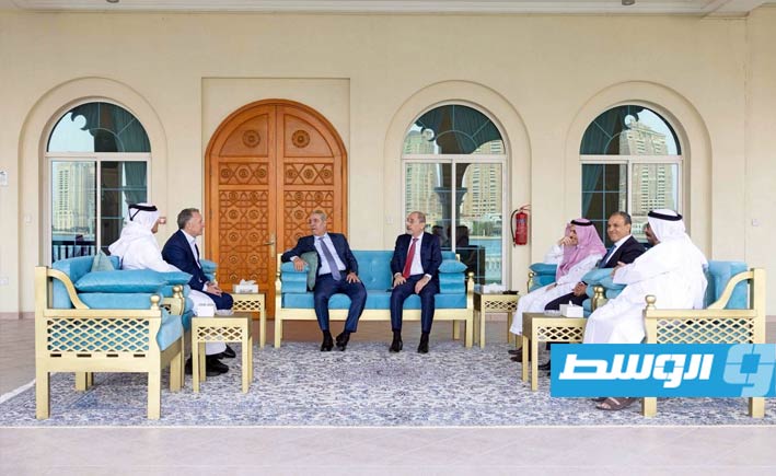 وزراء الخارجية العرب يعرضون خطة إعمار غزة على المبعوث الأميركي في قطر