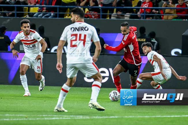 قمة كروية جديدة بين الأهلي والزمالك في الدوري المصري.. الإثنين