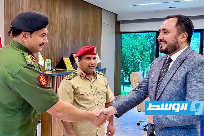 صدام حفتر يبحث ترتيبات إعادة فتح القنصلية التركية في مدينة بنغازي