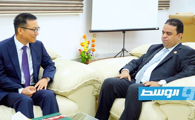 وزير العمل يبحث مع سفير كوريا التعاون في التدريب والتكوين المهني