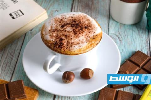 قهوة بالبندق على الطريقة الفرنسية