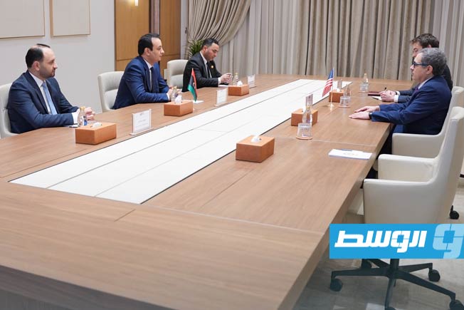 بلقاسم حفتر يستعرض مع برنت الرؤية الاستراتيجية لصندوق التنمية وإعادة الإعمار