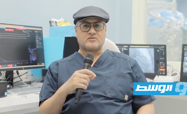 طبيب ليبي مقيم في كندا يجري 80 قسطرة قلبية بمركز تاجوراء