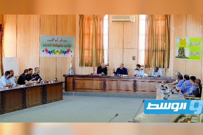 «صرمان» تبحث سبل دعم وتفعيل جهاز الحرس البلدي