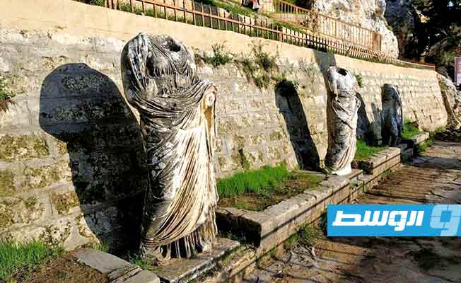 العاصفة «دانيال» تكشف بقايا أثرية جديدة في قورينا
