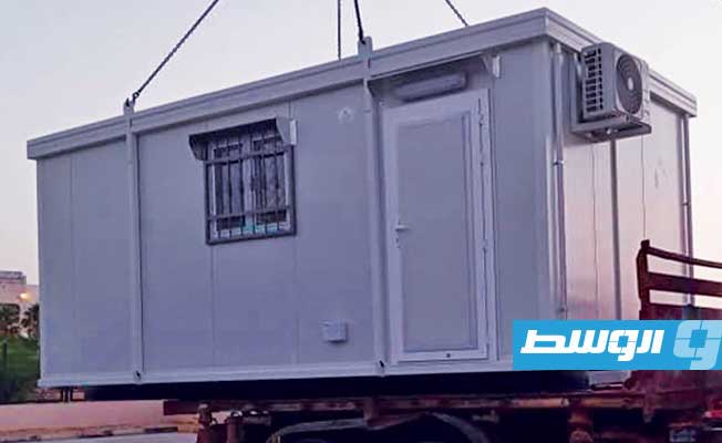 دعم مراكز العزل في 4 مدن ببيوت جاهزة