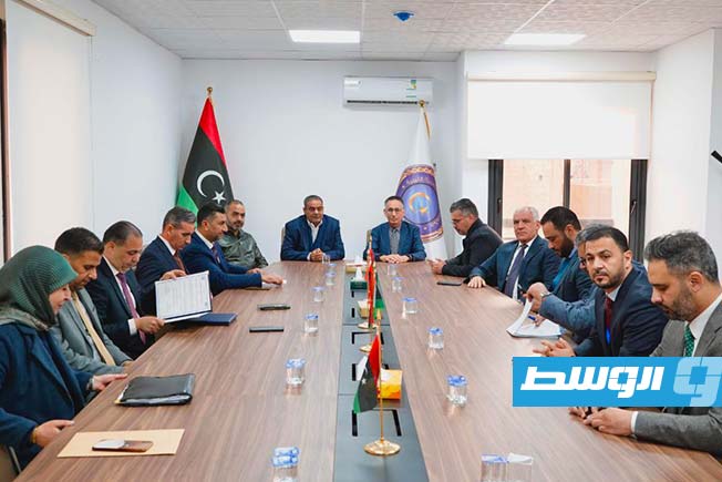 اتفاق تعاون بين شبكة ليبيا للتجارة ومصلحة الموانئ في التحول الرقمي