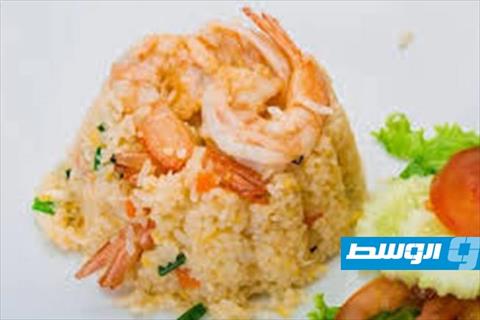 أرز صيادية بالجمبري