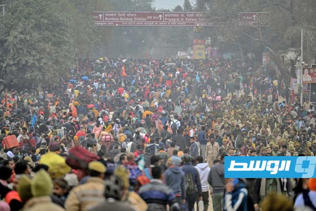 بكاميرات ومسيرّات.. الهند تنظّم الجماهير في ملتقى «كومبه ميلا»