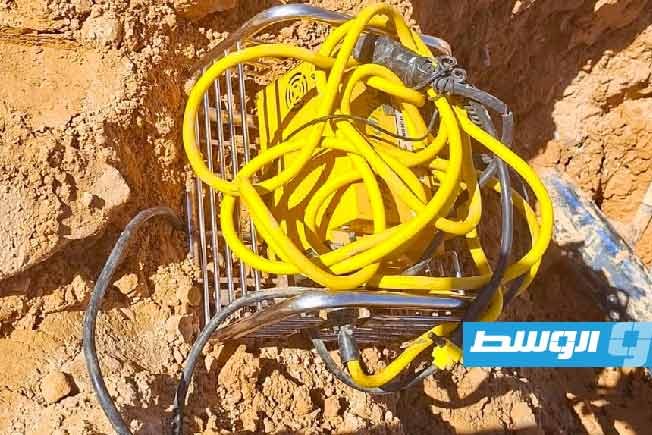 تواصل أعمال رصف طريق ربط رئيسي في تاجوراء