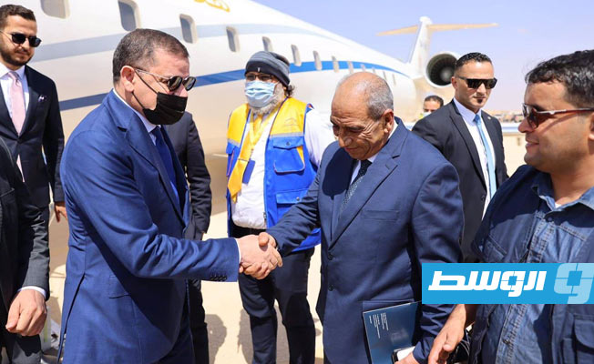 الدبيبة يصل إلى طبرق لحضور جلسة الاستجواب