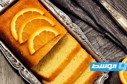 كيك برتقال شهي وسريع