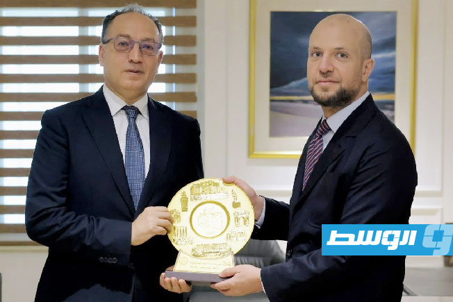اللافي يؤكدي لسفيري تونس ومالطا أهمية البناء على «الزخم الإيجابي» مع ليبيا