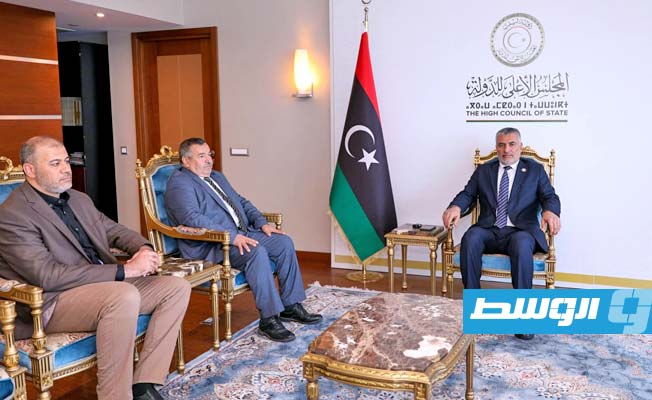 تكالة يؤكد دعم مجلس الدولة لمصلحة الأحوال المدنية