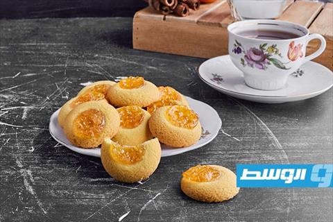بسكويت بمربى البرتقال
