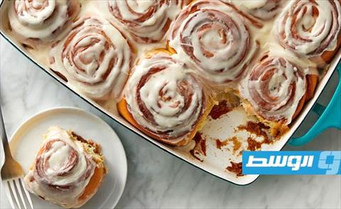 طريقة عمل السينابون رول
