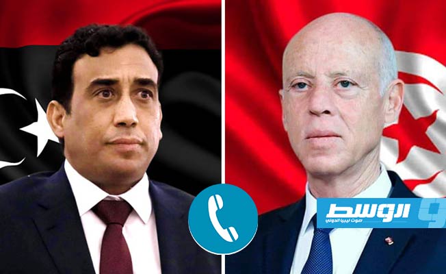 الرئيس التونسي يهنئ المنفي على نيل حكومة الوحدة الوطنية الثقة من مجلس النواب