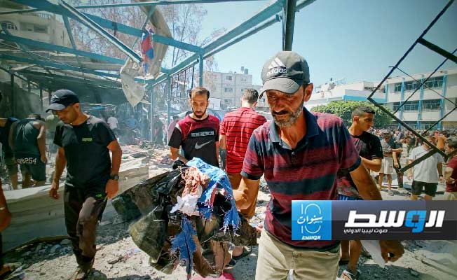 استهداف مدرسة لـ«الأونروا».. عشرات الشهداء في مجزرتين إسرائيليتين بالنصيرات وخان يونس