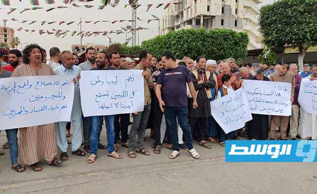 حراك الزاوية يدعو حكومة الوحدة إلى الاستجابة لمطالب أهالي المدينة أو التنحي عن السلطة