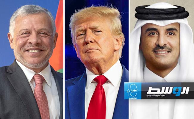 قطر والأردن تتطلعان للعمل مع ترامب لتحقيق الاستقرار الإقليمي