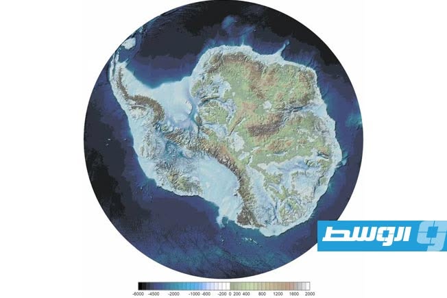 كشف جيولوجي عن حوض عملاق على شكل «مروحة يد» يعيد كتابة تاريخ أنتاركتيكا