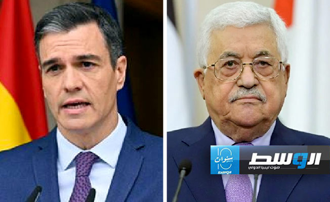 الرئيس الفلسطيني في إسبانيا بأول زيارة منذ اعتراف مدريد رسميا بدولة فلسطين