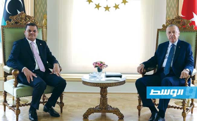 الدبيبة يلتقي إردوغان في إسطنبول