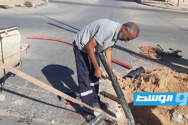 إعادة الكهرباء إلى منطقة الجميل بعد صيانة محولات وكوابل معطوبة