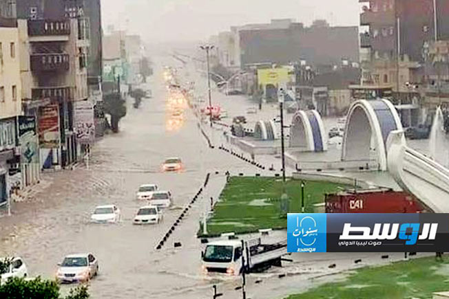 تحذير من جريان وادي ماجر في زليتن