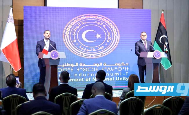 الدبيبة يشكر مالطا على فتح مجالها الجوي أمام الطيران الليبي