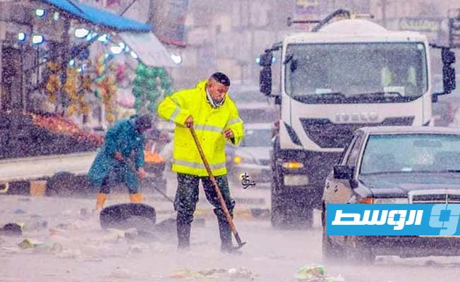 «حكومة الوحدة» تصدر تحذيرات بشأن المنخفض الجوي بالمنطقة الشرقية