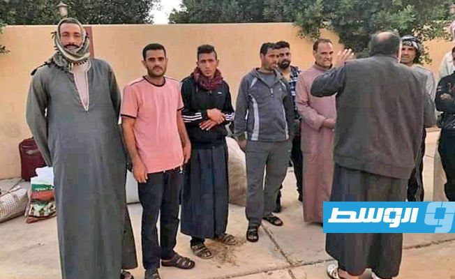 «اجتماعي ورفلة» يعلن تحرير مصريين وقعوا ضحايا لعملية خطف وابتزاز ببني وليد