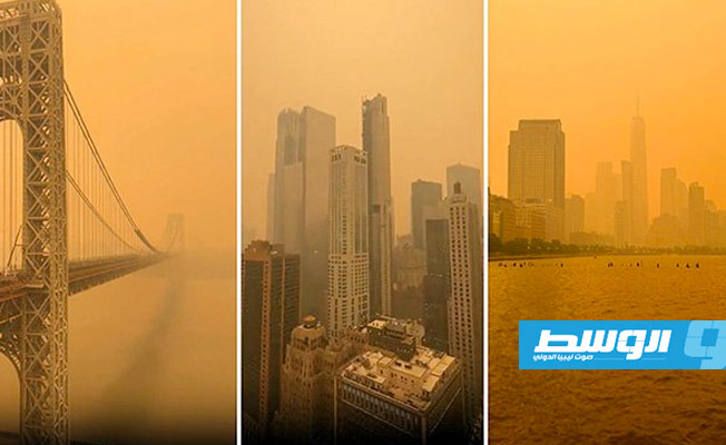 المدن الأميركية تختنق من دخان الحرائق في كندا.. وبايدن يذكر بالتغير المناخي