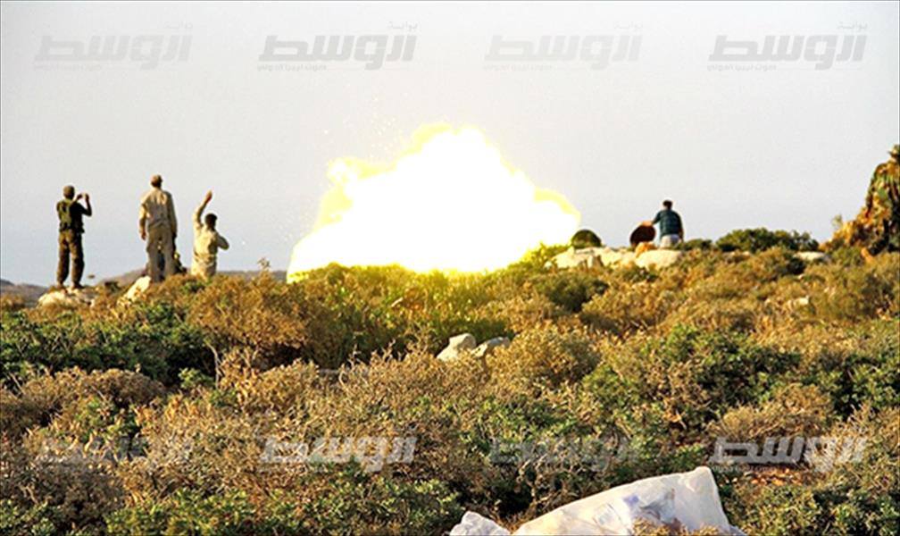 إصابة عنصرين من مقاتلي «شورى مجاهدي درنة»