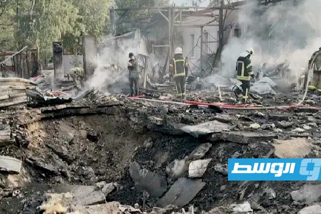 3 قتلى و27 مصابا في هجوم روسي بطائرات مسيّرة على كييف