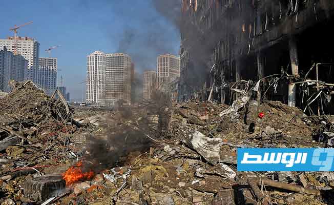 الجيش الروسي مبررا قصف مركز تجاري في كييف: يُستخدم كمستودع للأسلحة (فيديو)