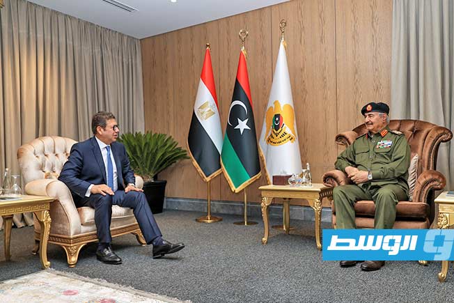 حفتر يستقبل رئيس المخابرات المصرية لبحث التعاون الأمني