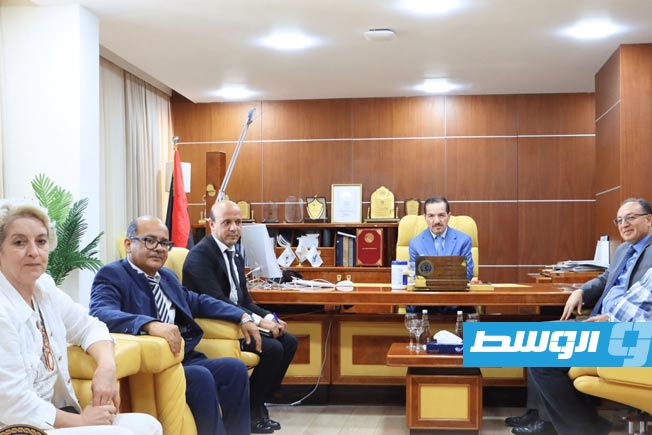الزيداني يبحث مع العجيلي عقد الجمعية العمومية للمكتب الاستشاري الليبي - التونسي