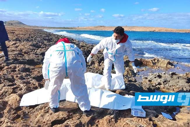 انتشال جثة على شاطئ الحمامة في البيضاء