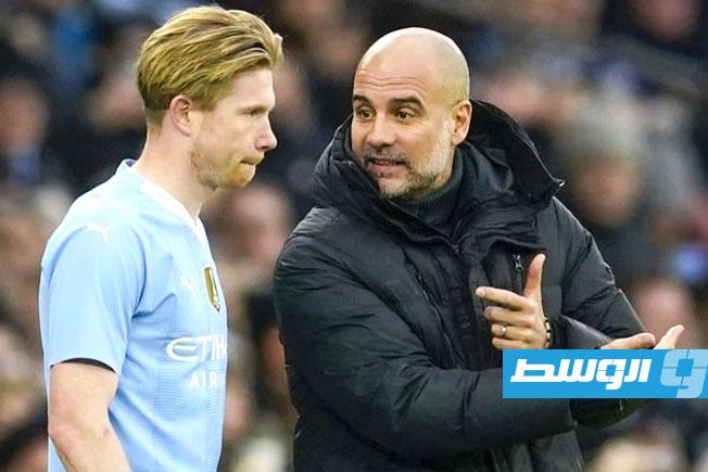 غوارديولا يمنح دي بروين حرية المشاركة في كأس العالم للأندية