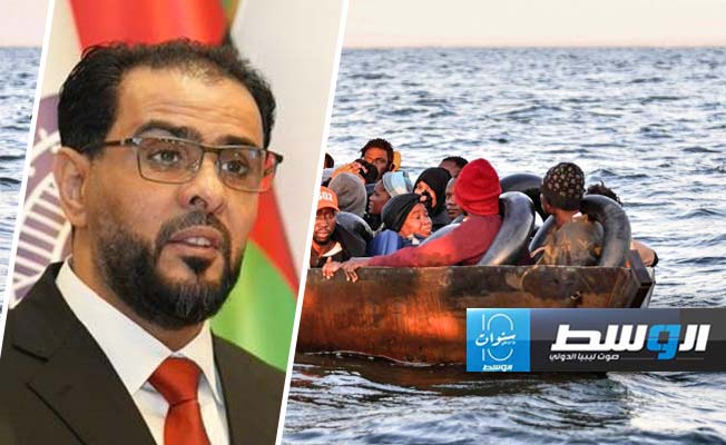 حماد: نرصد عصابات تستغل الهجرة غير النظامية في تهريب الممنوعات والإرهابيين
