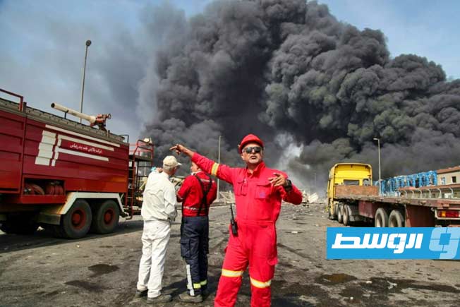 إغلاق المدارس والجامعات في منطقة الانفجار بجنوب إيران الأحد مع اشتداد الحريق