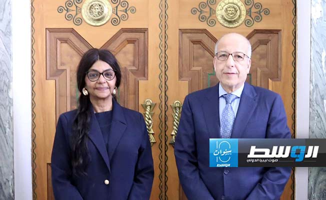 الكبير يبحث مع مسؤولة بالبنك الإسلامي للتنمية دعم مشروعات في ليبيا
