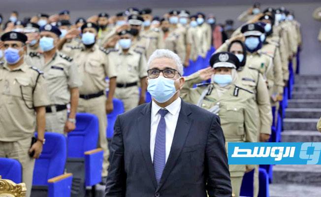 باشاغا يجتمع بالقيادات الأمنية بحضور رئيس اللجنة الاستشارية لمجابهة «كورونا»