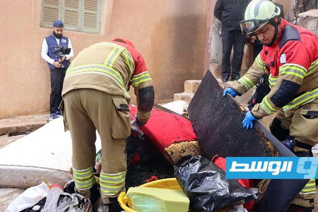 تسليم الدفعة الأخيرة من تعويضات متضرري الحرائق في الأصابعة