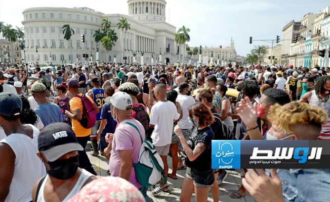 السجن المشدد لمتظاهرين ضد انقطاع الكهرباء في كوبا