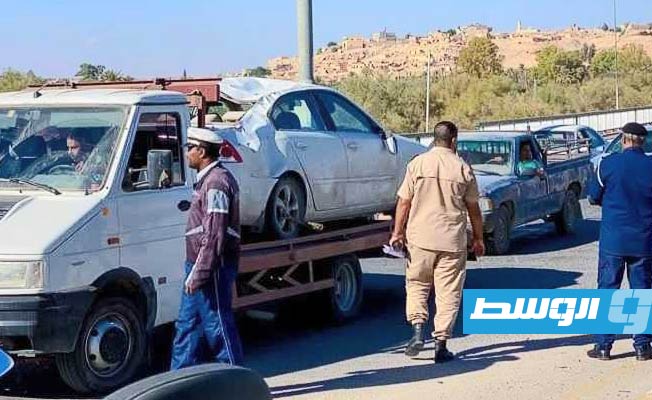 مديرية أمن بني وليد تنجح في ضبط 9 سيارات مسروقة