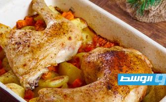 طريقة عمل صينية بطاطس بالفراخ